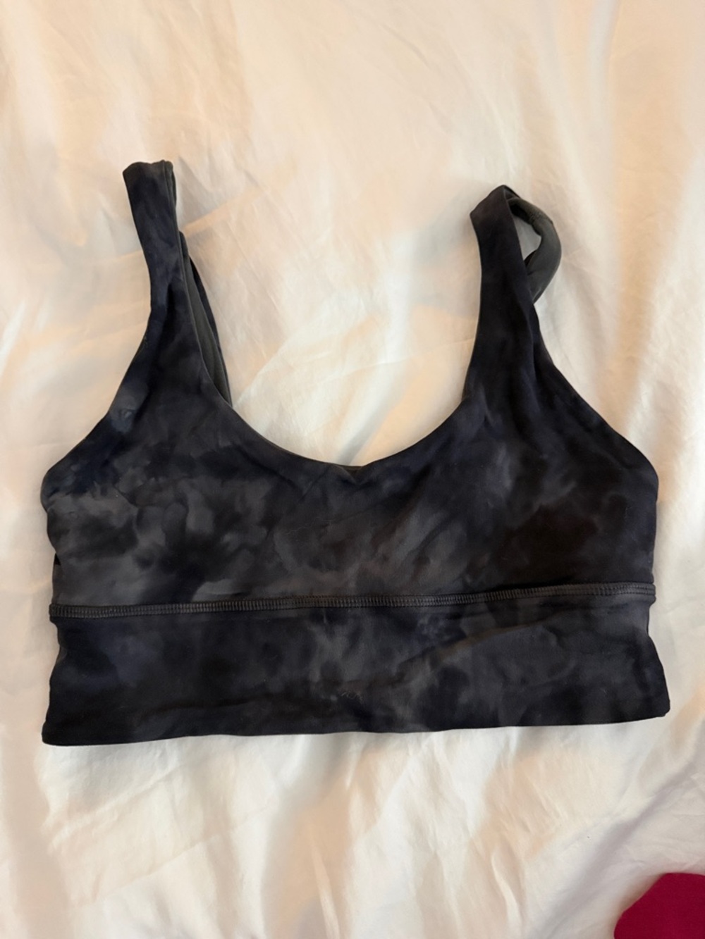 lululemon athletica Black Tie-Dye Reversible Align Bra